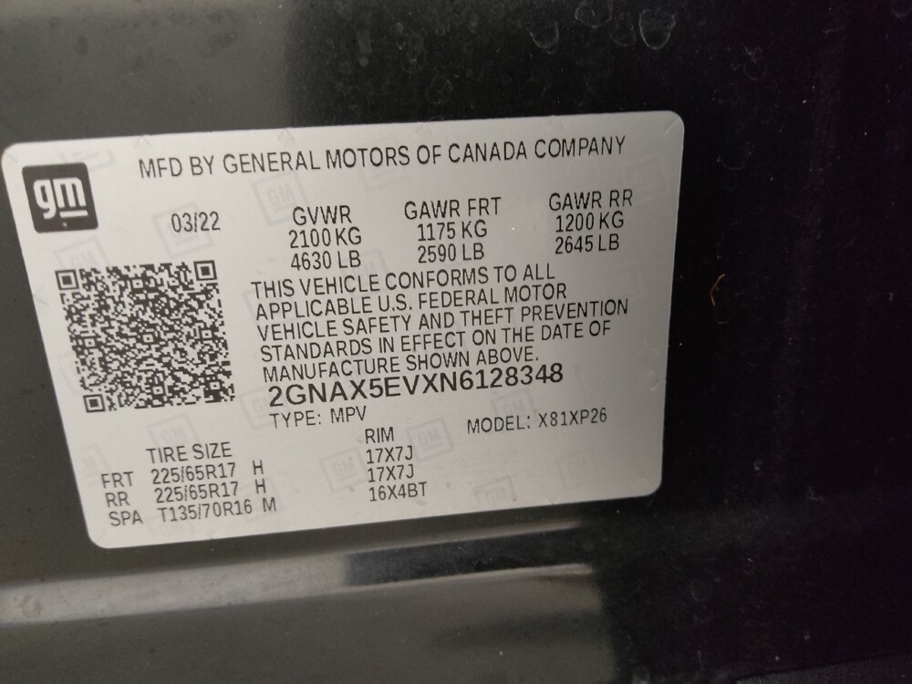 2022 Chevrolet Equinox in Midlothian, IL 60445 - 18134289 33