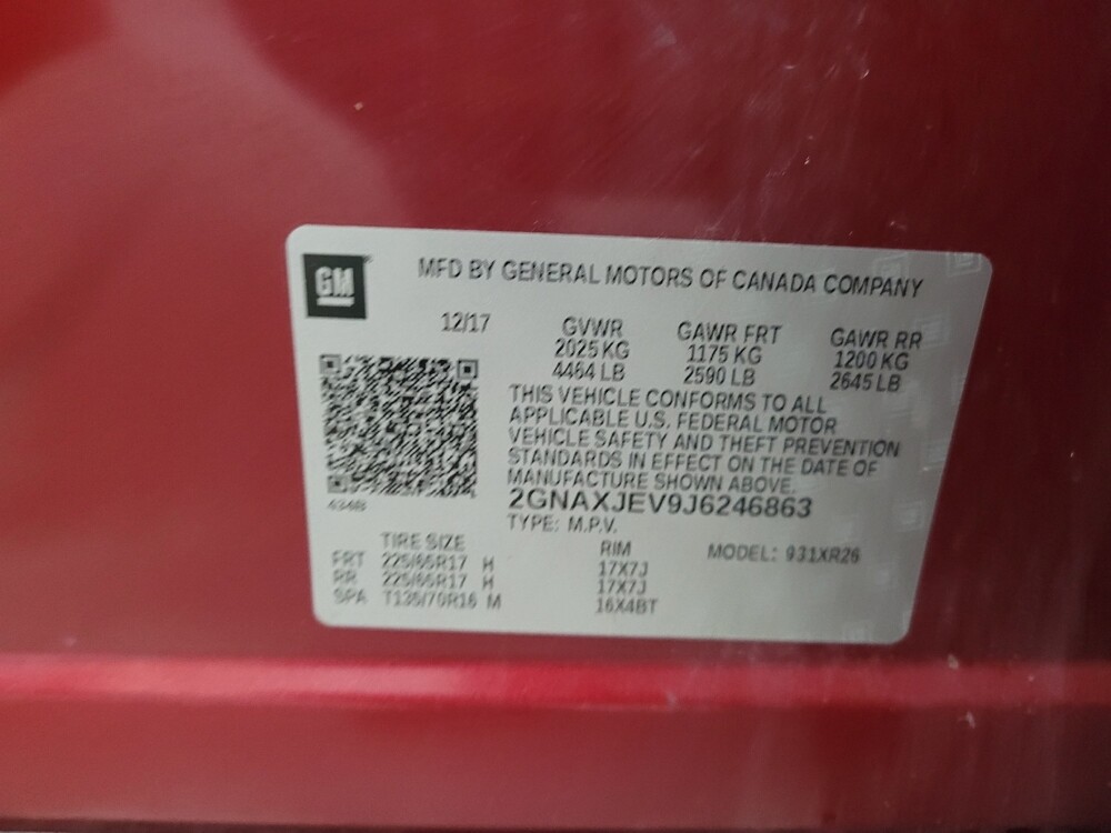 2018 Chevrolet Equinox in Taylor, MI 48180 - 18134294 33