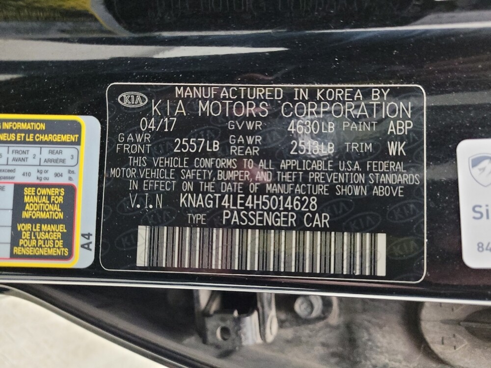 2017 Kia Optima in Taylor, MI 48180 - 18134300 33