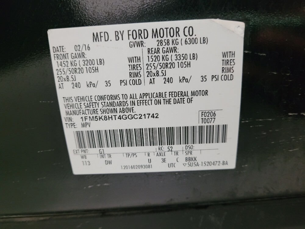 2016 Ford Explorer in Downey, CA 90241 - 18134394 33