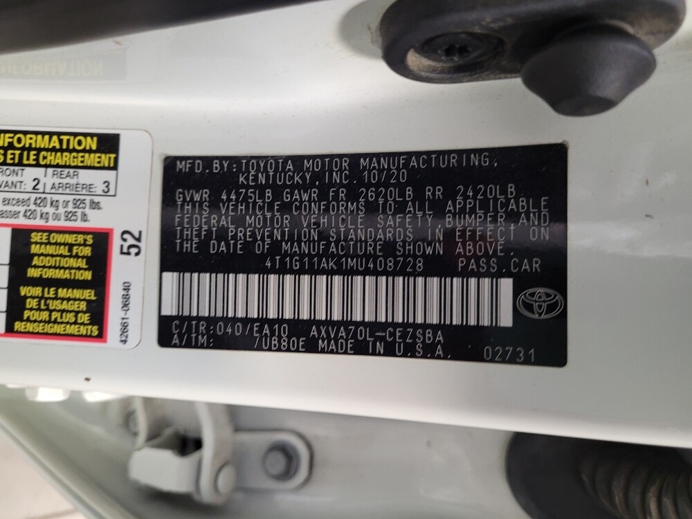 2021 Toyota Camry in Downey, CA 90241 - 18134397 33