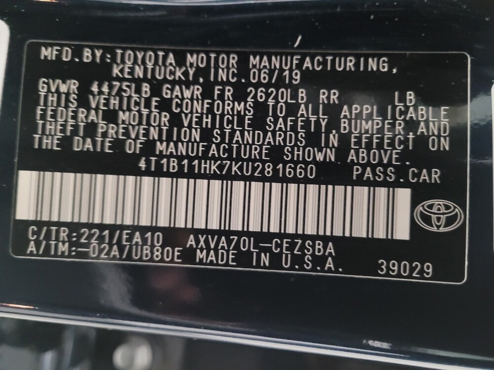 2019 Toyota Camry in Torrance, CA 90504 - 18134408 33