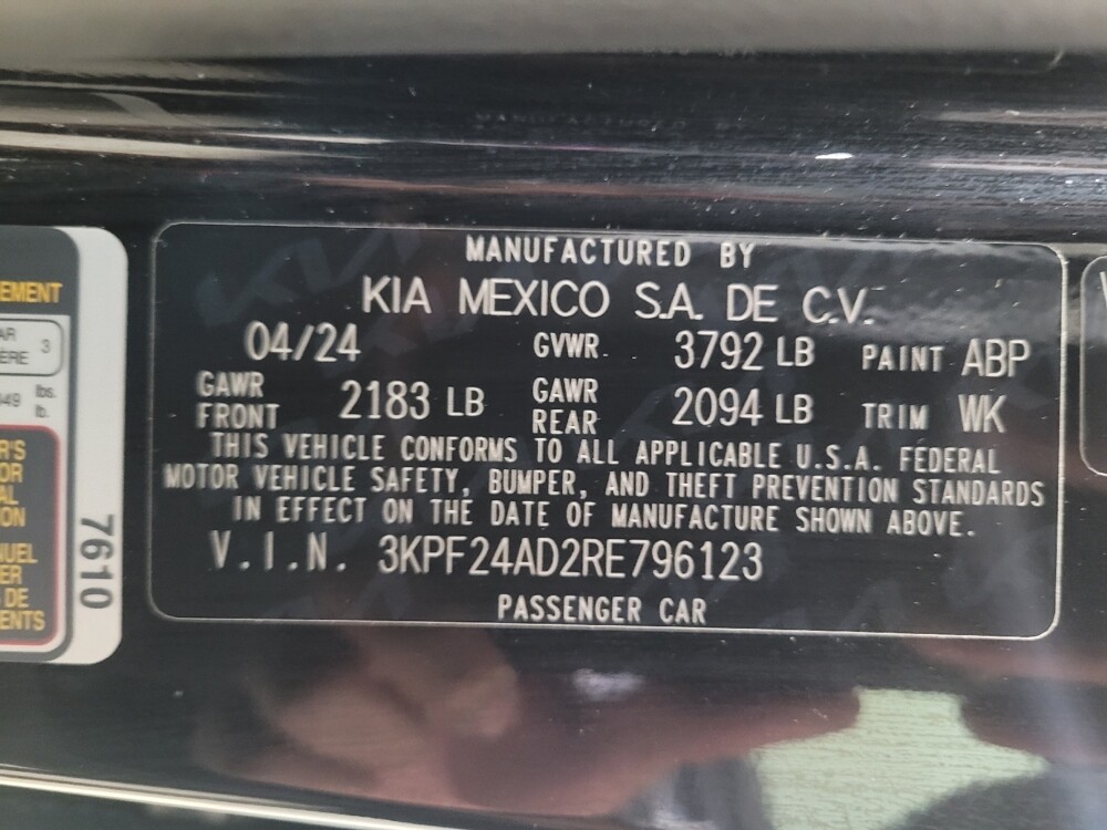 2024 Kia Forte in Sacramento, CA 95821 - 18134414 33