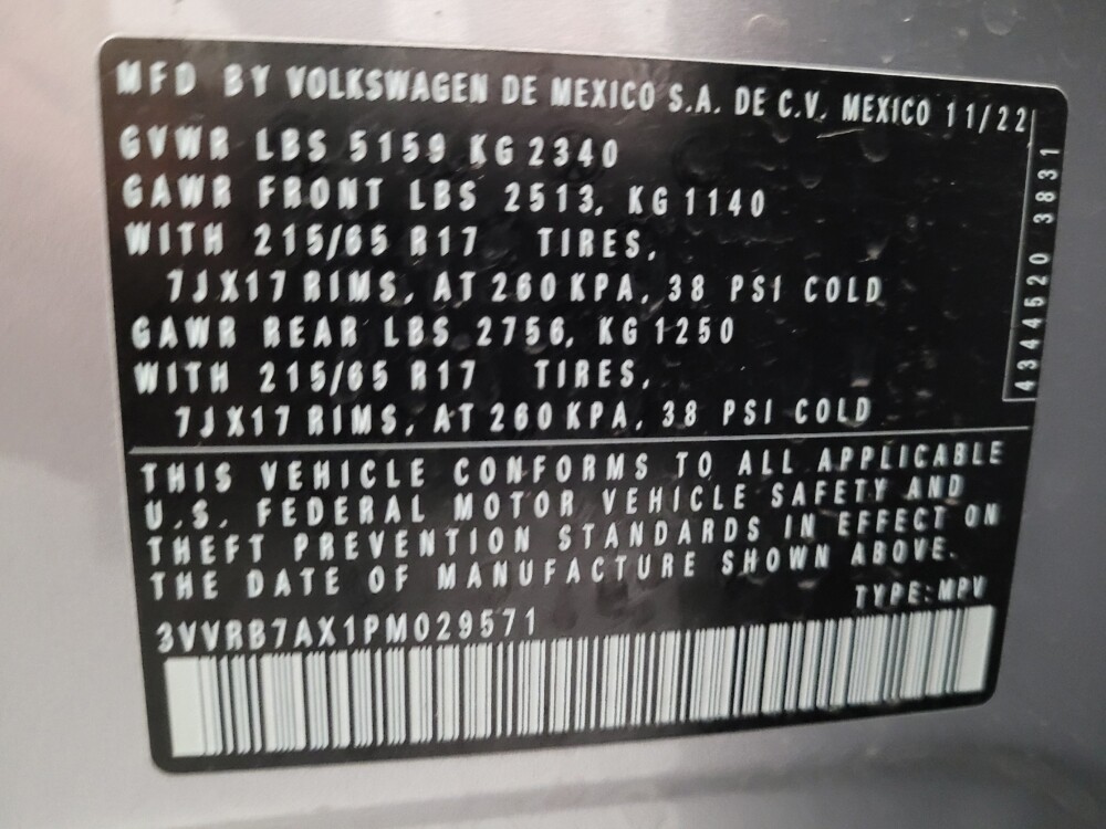 2023 Volkswagen Tiguan in Downey, CA 90241 - 18134430 33