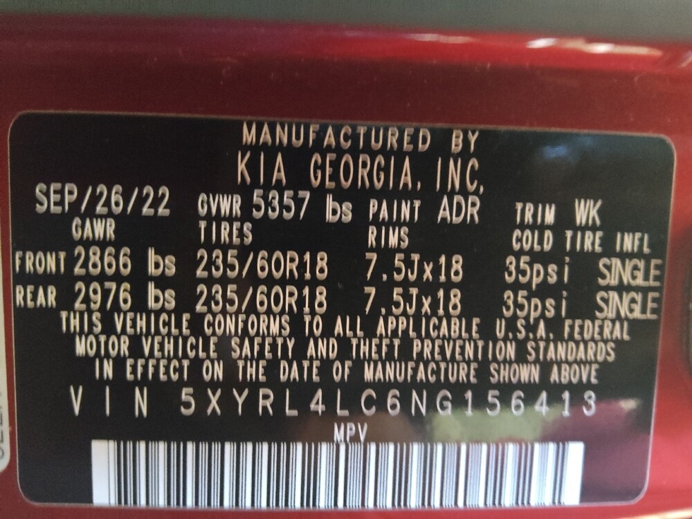 2022 Kia Sorento in Pelham, AL 35124 - 18134439 33