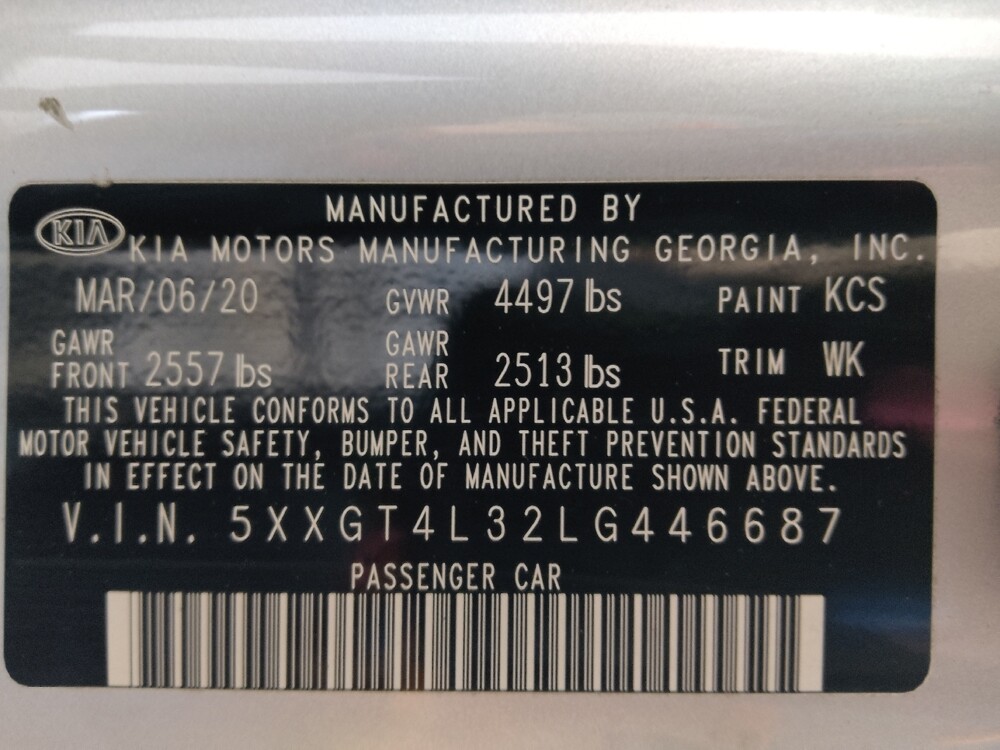 2020 Kia Optima in Knoxville, TN 37923 - 18134459 33