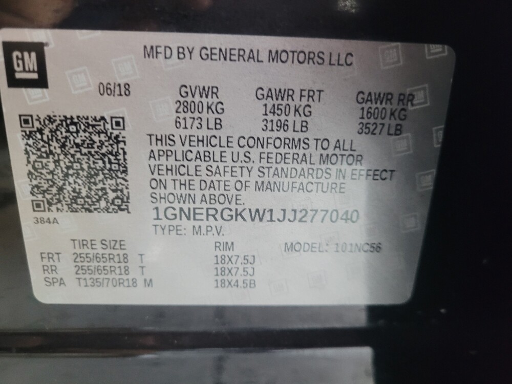 2018 Chevrolet Traverse in Pelham, AL 35124 - 18134465 33