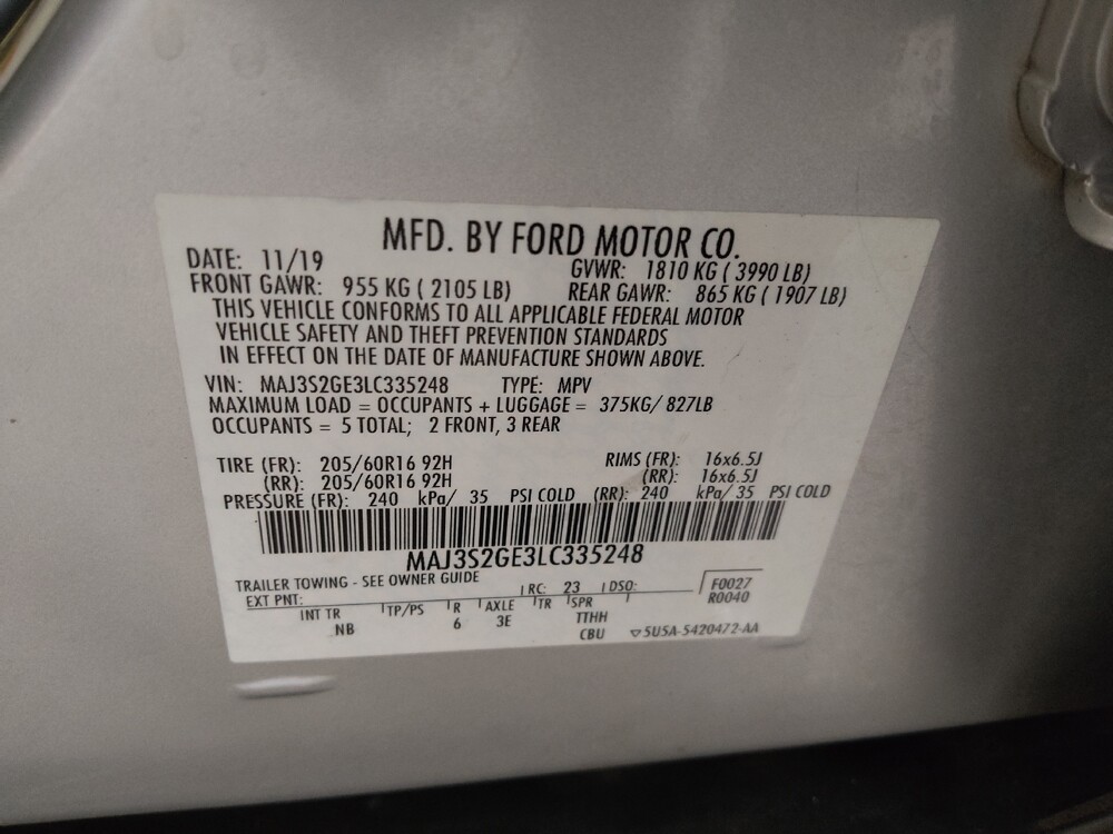 2020 Ford EcoSport in Conyers, GA 30094 - 18134480 33