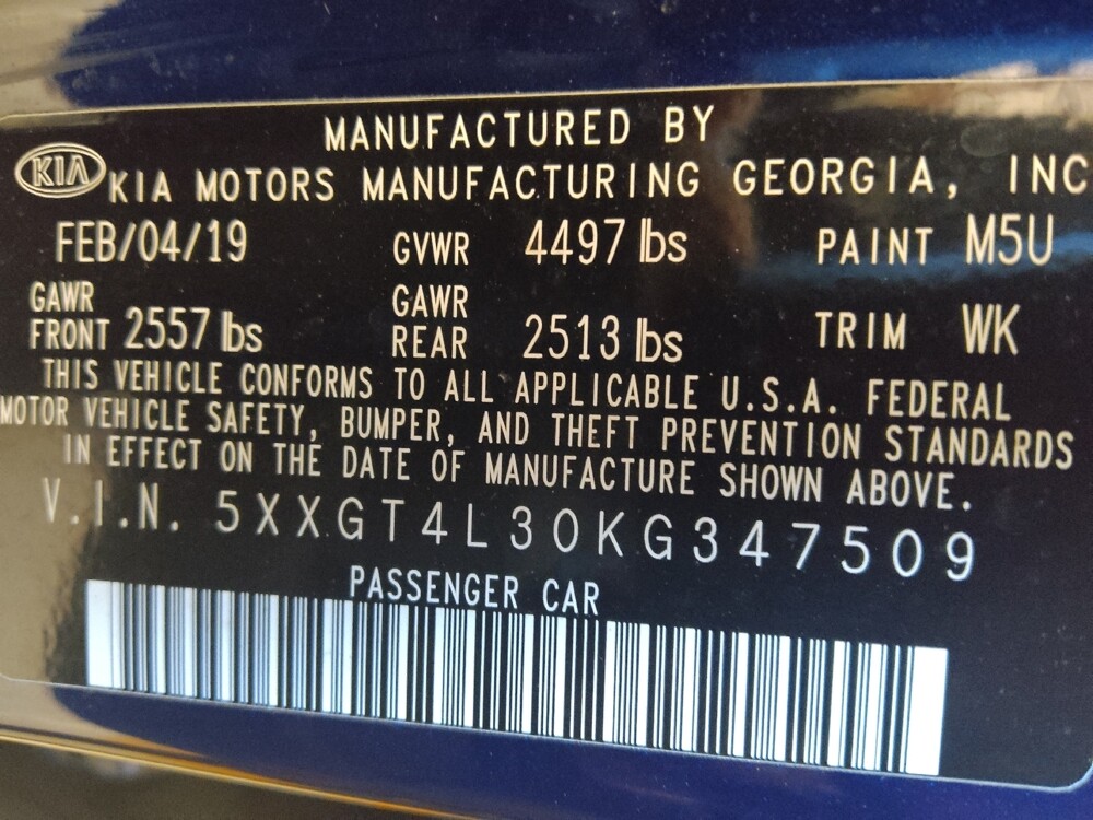 2019 Kia Optima in Morrow, GA 30260 - 18134481 33