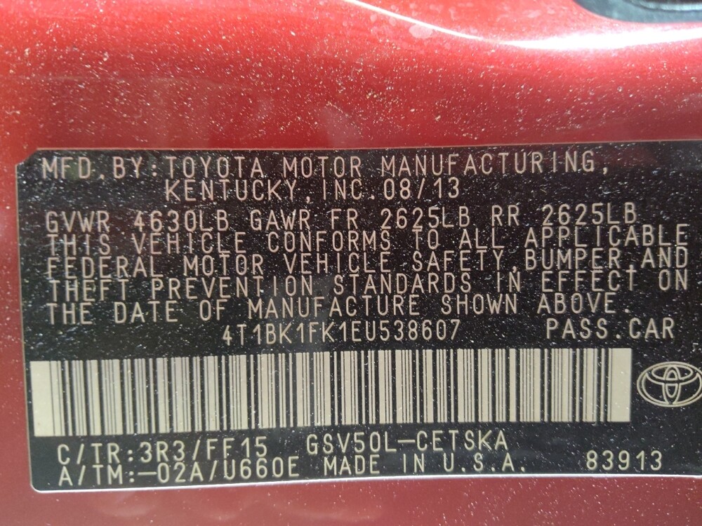 2014 Toyota Camry in Phoenix, AZ 85015 - 18134483 33