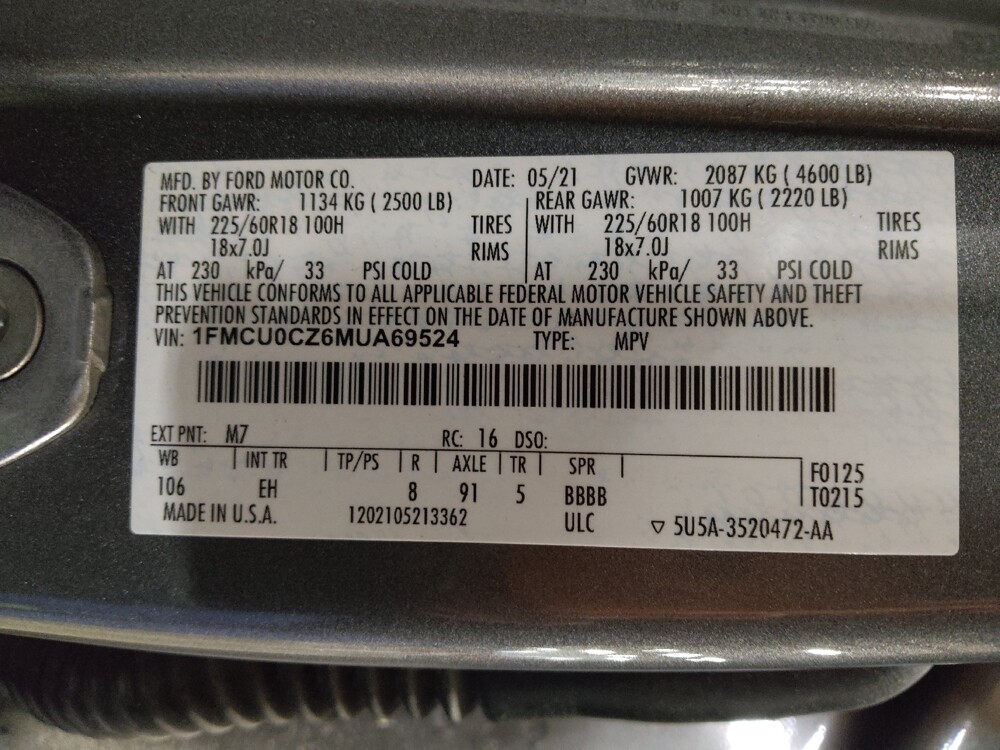 2021 Ford Escape in Tulsa, OK 74145 - 18134488 33