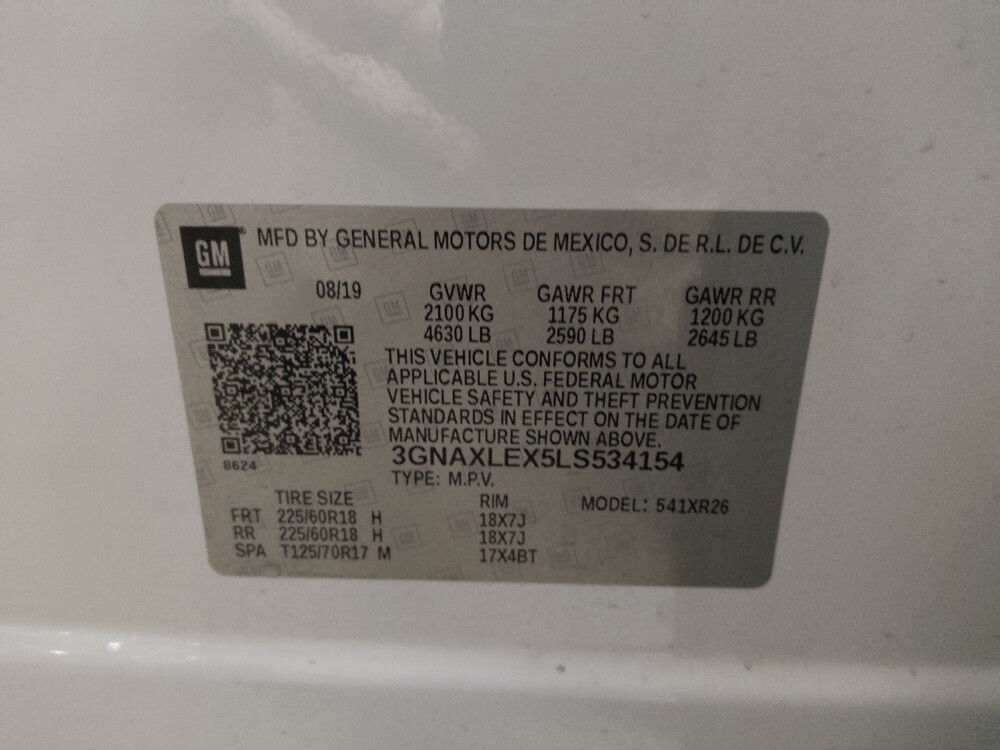 2020 Chevrolet Equinox in Lubbock, TX 79424 - 18134505 33