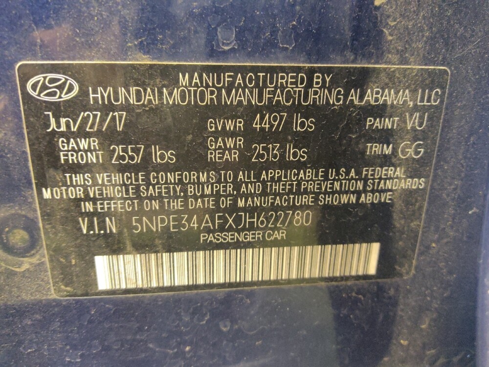 2018 Hyundai Sonata in Tucson, AZ 85705 - 18134525 33