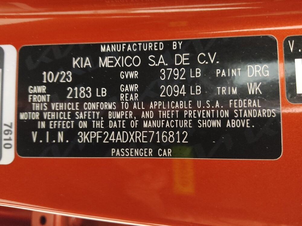 2024 Kia Forte in Fort Myers, FL 33907 - 18134527 33