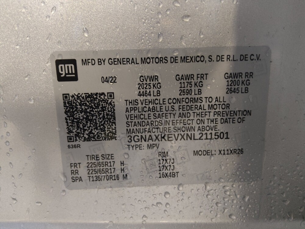 2022 Chevrolet Equinox in Lakeland, FL 33815 - 18134529 33