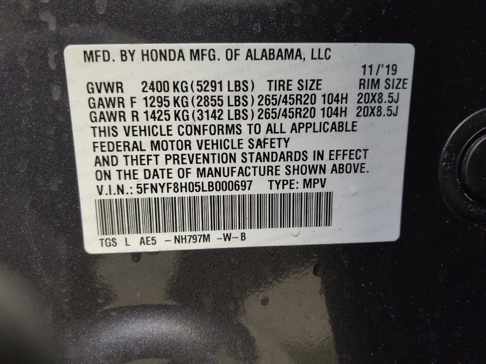 2020 Honda Passport in Fort Myers, FL 33907 - 18134537 33