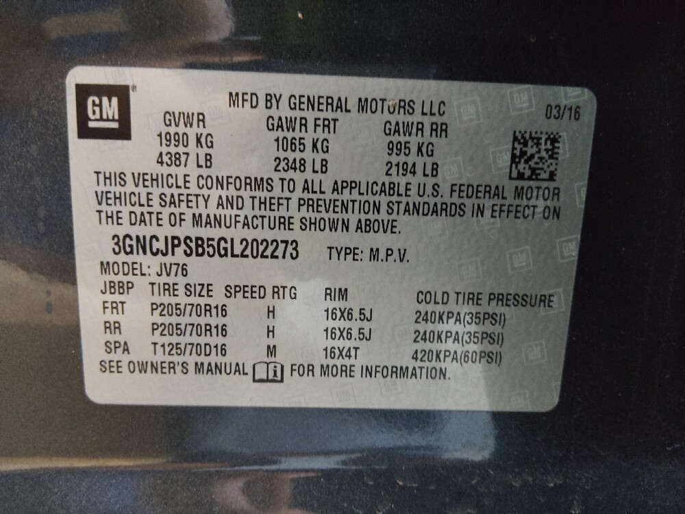 2016 Chevrolet Trax in Tampa, FL 33619 - 18134544 33