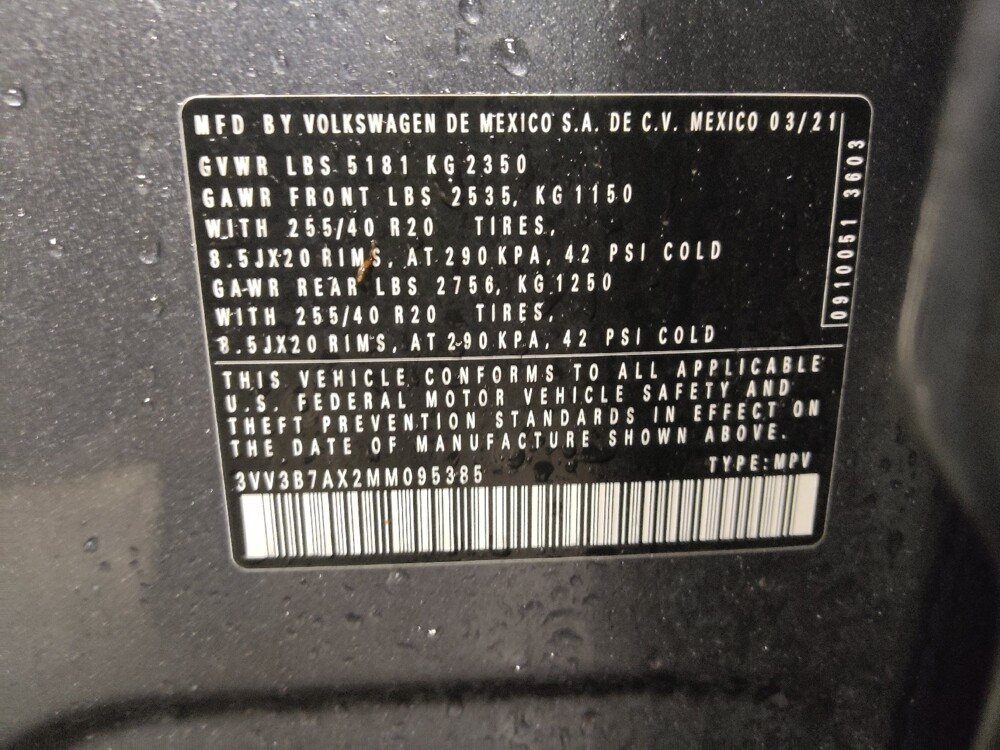 2021 Volkswagen Tiguan in Baton Rouge, LA 70816 - 18134547 33