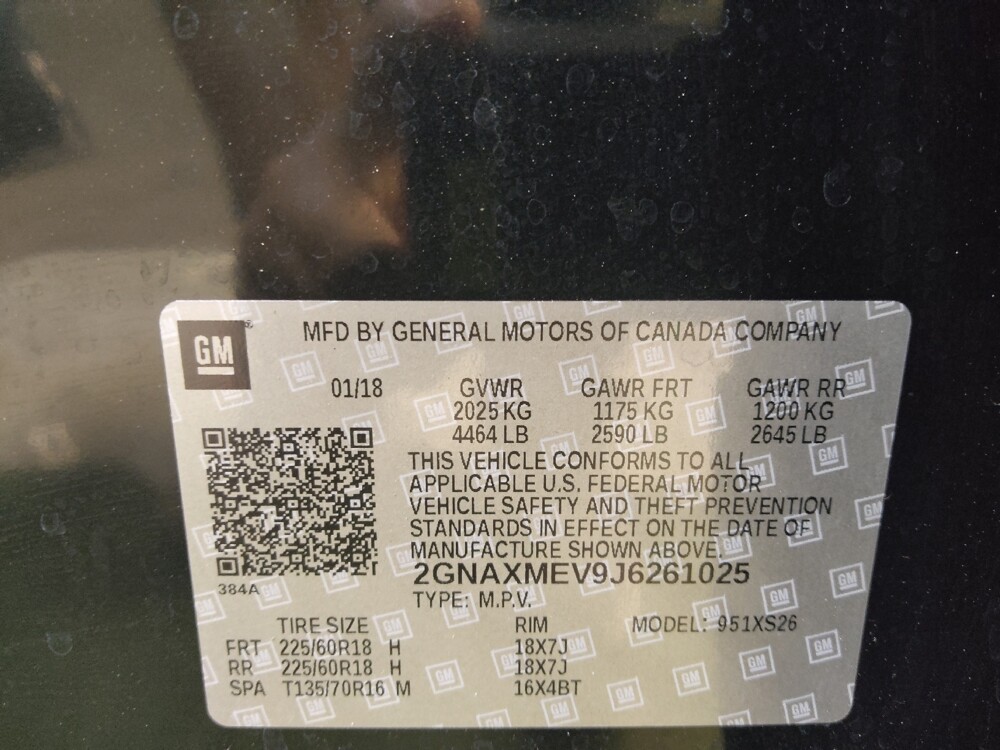 2018 Chevrolet Equinox in Lakeland, FL 33815 - 18134550 33