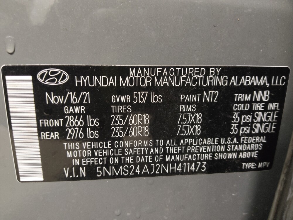 2022 Hyundai Santa Fe in Baton Rouge, LA 70816 - 18134555 33