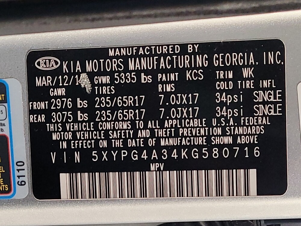 2019 Kia Sorento in Mobile, AL 36606 - 18134589 33