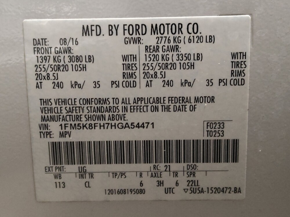 2017 Ford Explorer in Jacksonville, FL 32225 - 18134596 33