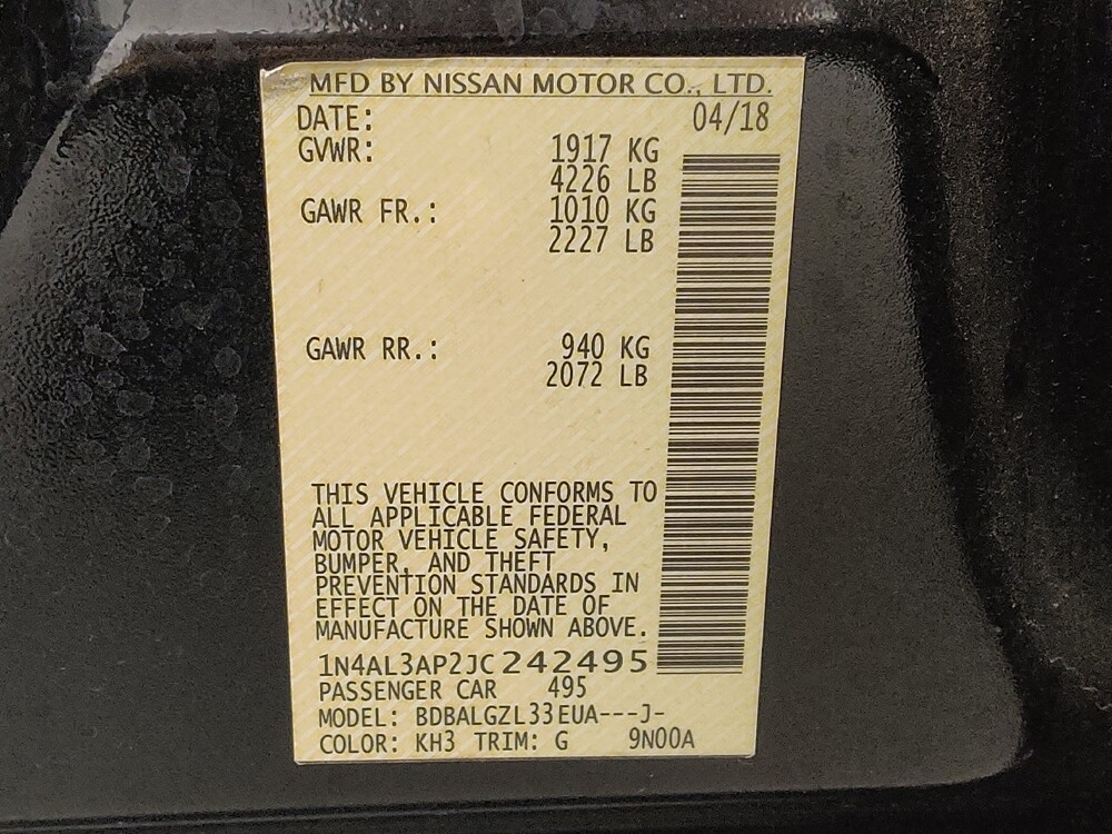 2018 Nissan Altima in Pensacola, FL 32505 - 18134604 33