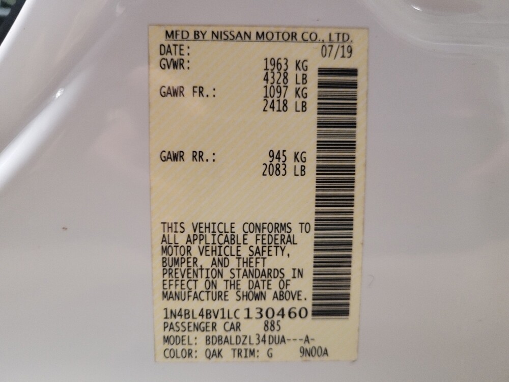 2020 Nissan Altima in Jacksonville, FL 32225 - 18134622 33