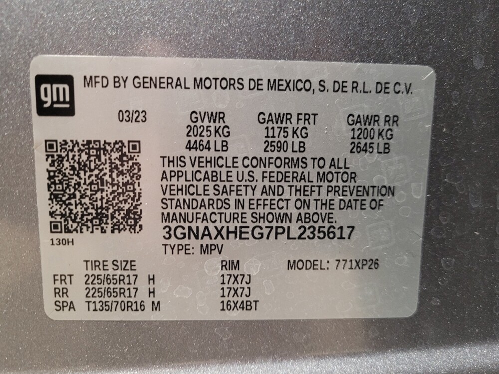 2023 Chevrolet Equinox in Pensacola, FL 32505 - 18134625 33
