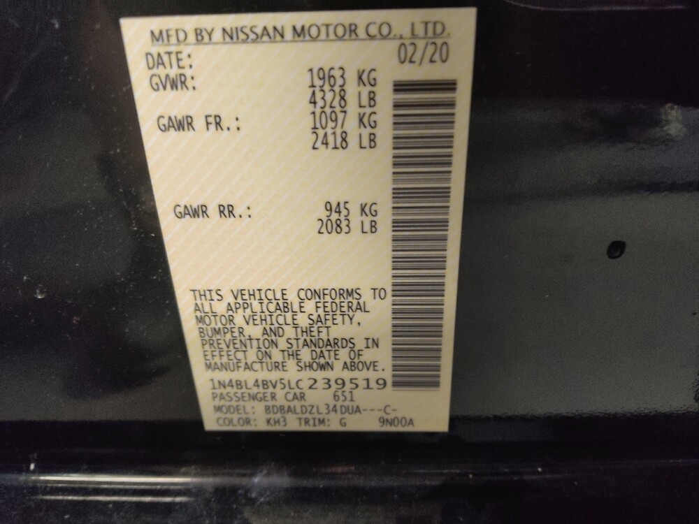 2020 Nissan Altima in Raleigh, NC 27604 - 18134634 33