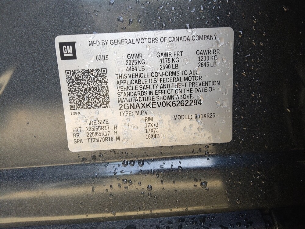 2019 Chevrolet Equinox in Raleigh, NC 27604 - 18134640 33