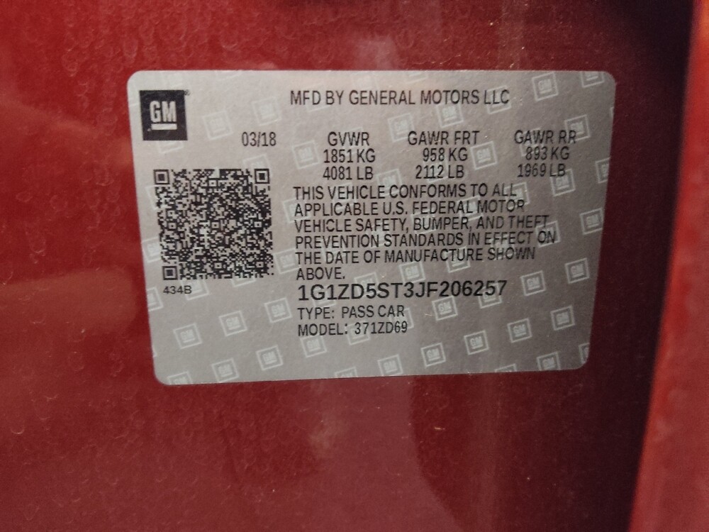 2018 Chevrolet Malibu in Greensboro, NC 27407 - 18134642 33