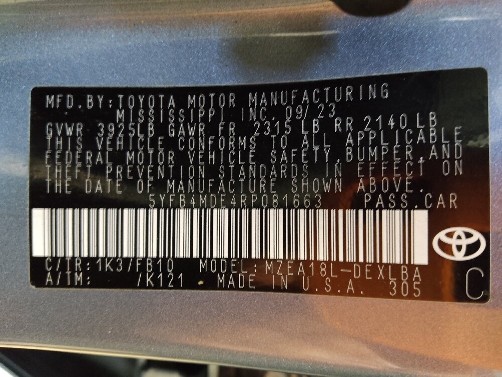 2024 Toyota Corolla in Raleigh, NC 27604 - 18134647 33