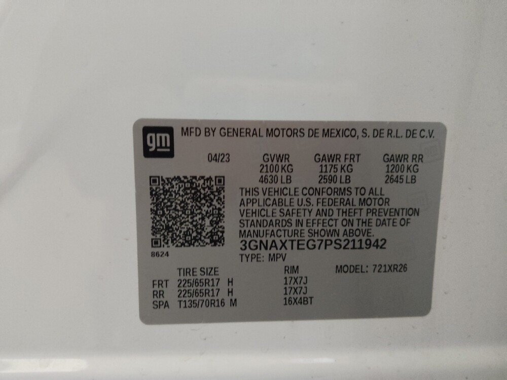 2023 Chevrolet Equinox in Conway, SC 29526 - 18134673 33