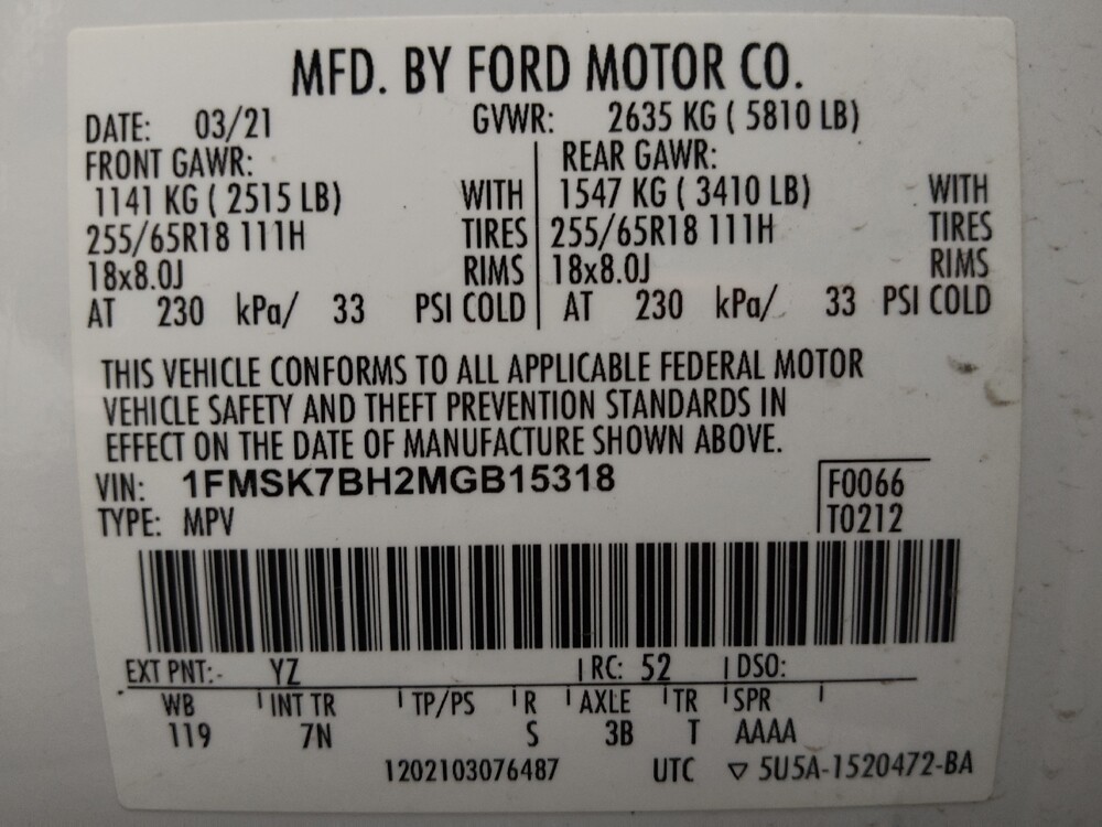 2021 Ford Explorer in Albuquerque, NM 87123 - 18134676 33