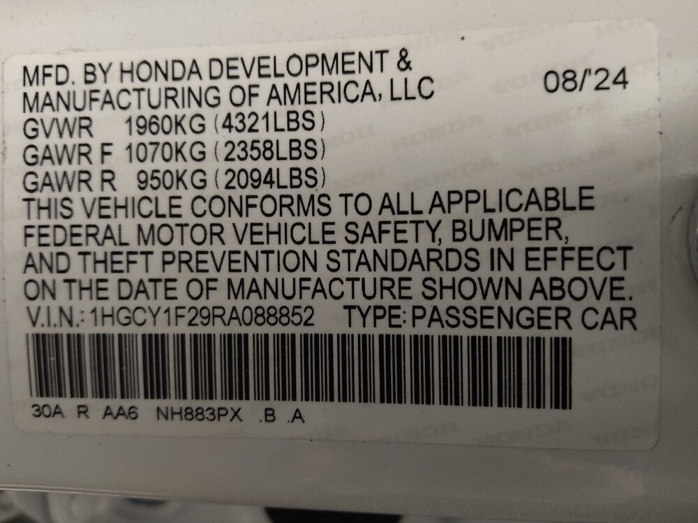 2024 Honda Accord in Albuquerque, NM 87123 - 18134681 33