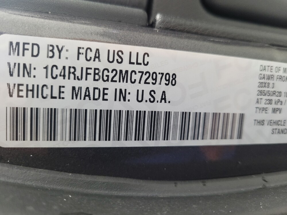 2021 Jeep Grand Cherokee in Madison, TN 37115 - 18134707 33