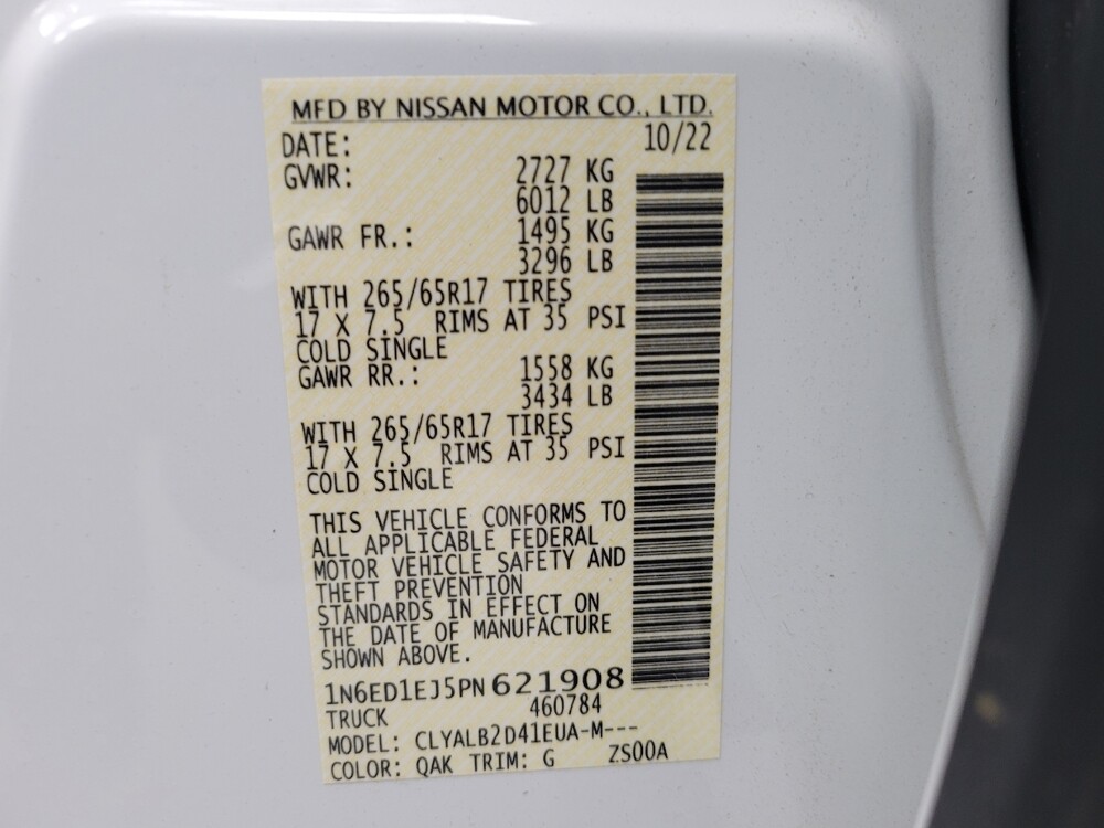 2023 Nissan Frontier in Madison, TN 37115 - 18134711 33