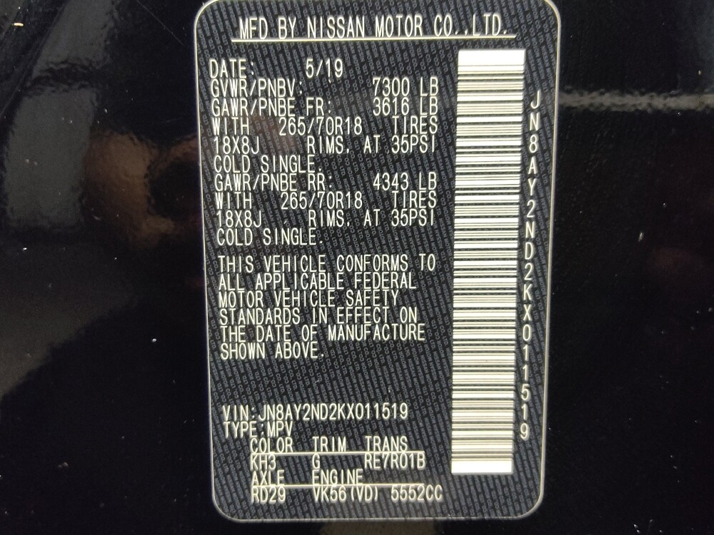 2019 Nissan Armada in Houston, TX 77060 - 18134726 33