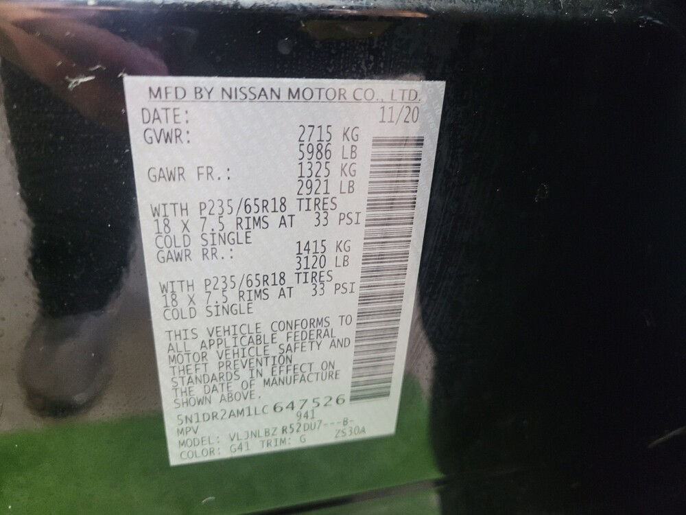 2020 Nissan Pathfinder in Indianapolis, IN 46222 - 18134741 33