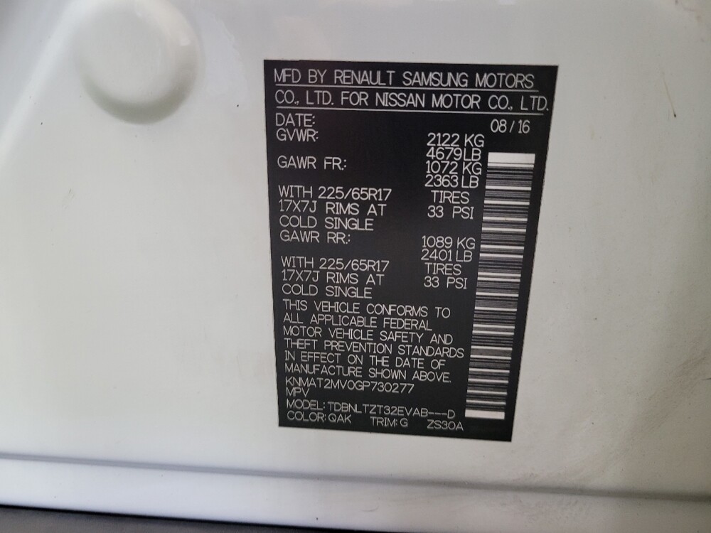 2016 Nissan Rogue in Indianapolis, IN 46222 - 18134744 33