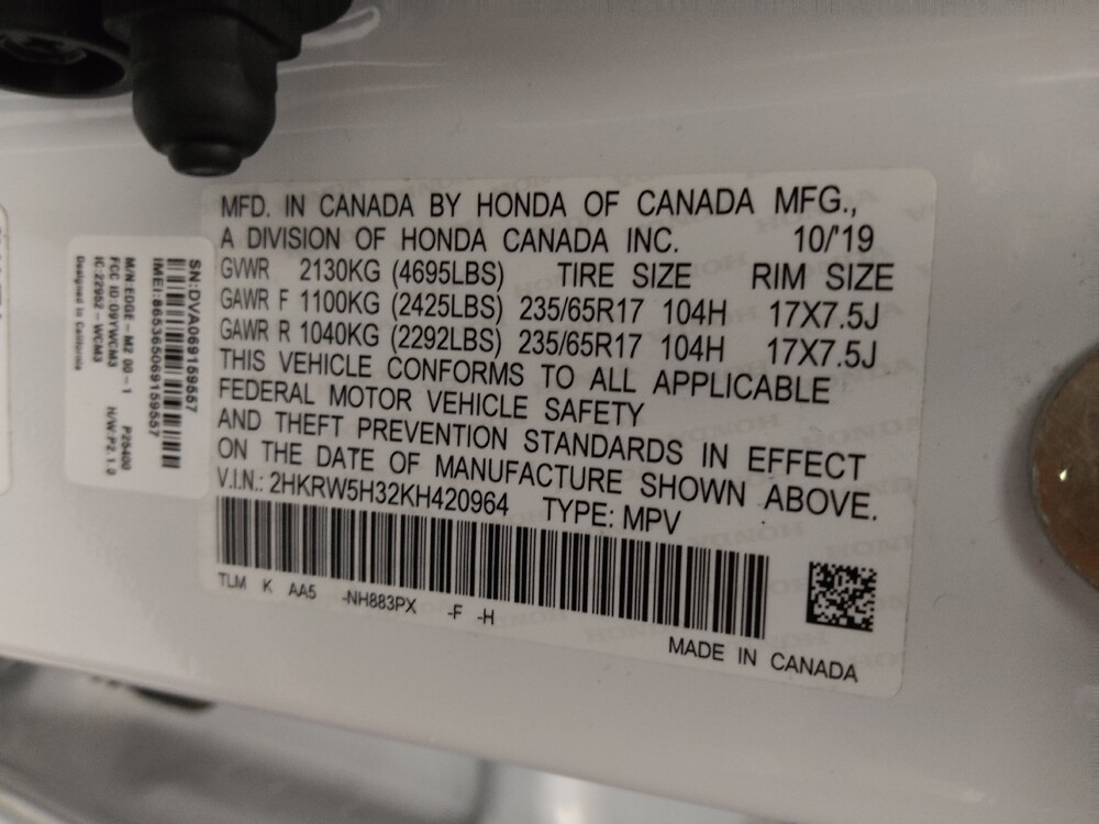 2019 Honda CR-V in Springfield, MO 65807 - 18134770 33