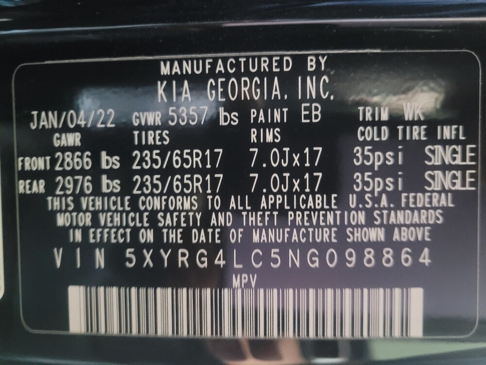 2022 Kia Sorento in Macon, GA 31210 - 18134869 33