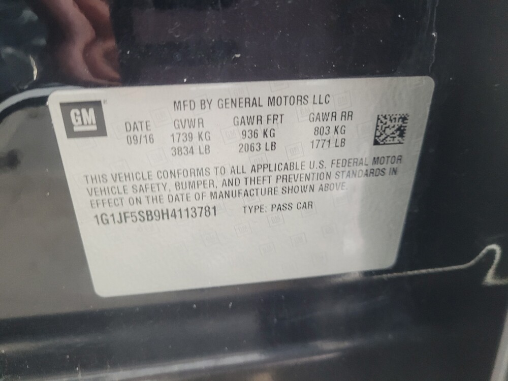 2017 Chevrolet Sonic in Pelham, AL 35124 - 18134883 33