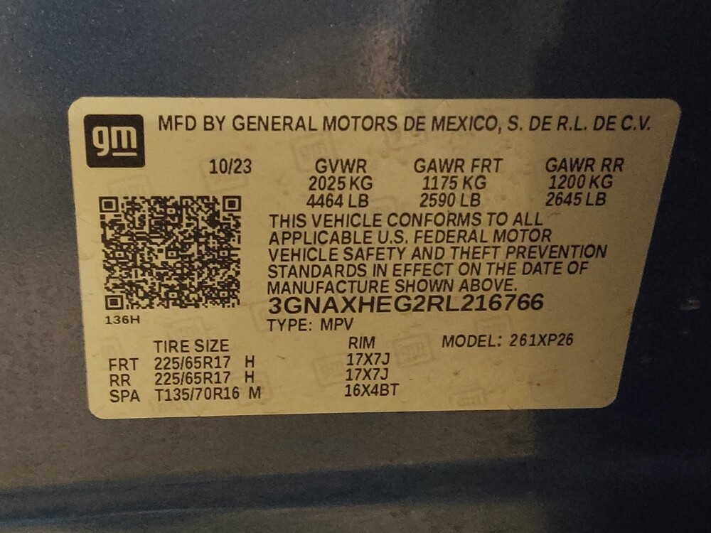 2024 Chevrolet Equinox in El Paso, TX 79907 - 18134887 33