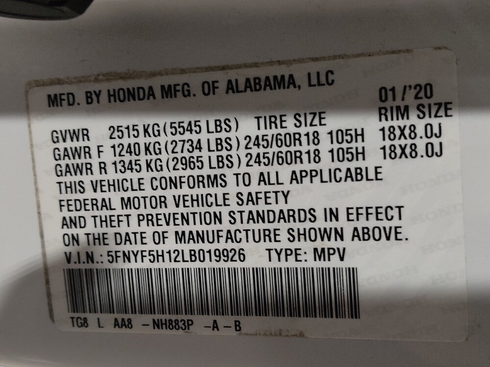 2020 Honda Pilot in Fort Worth, TX 76116 - 18134895 33