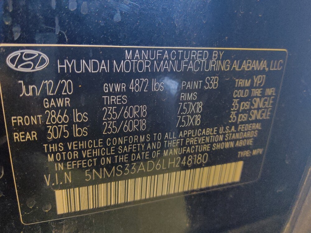 2020 Hyundai Santa Fe in Mesa, AZ 85210 - 18134910 33