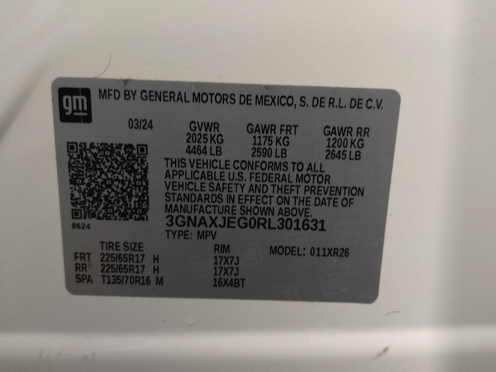 2024 Chevrolet Equinox in Metairie, LA 70006 - 18134924 33