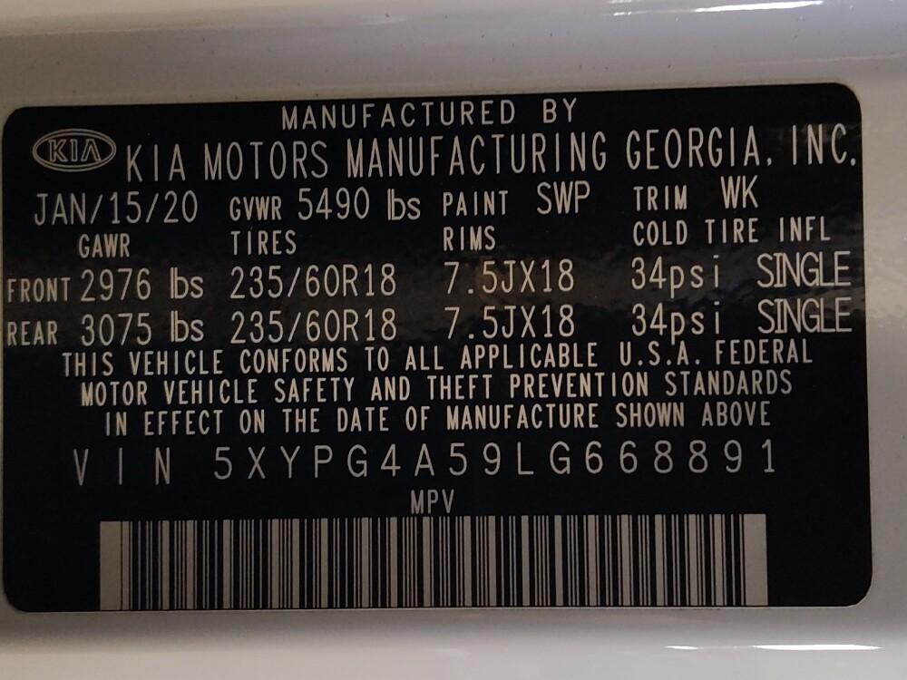 2020 Kia Sorento in Sanford, FL 32773 - 18134942 33