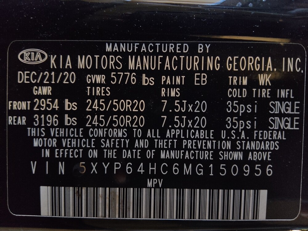 2021 Kia Telluride in Sanford, FL 32773 - 18134944 33